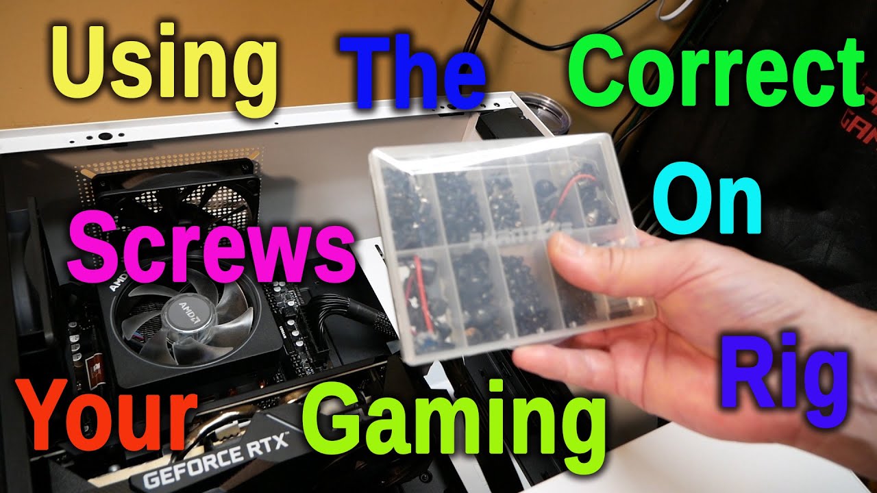 How to Know Where to Use the Different Screws When Building Your Gaming PC