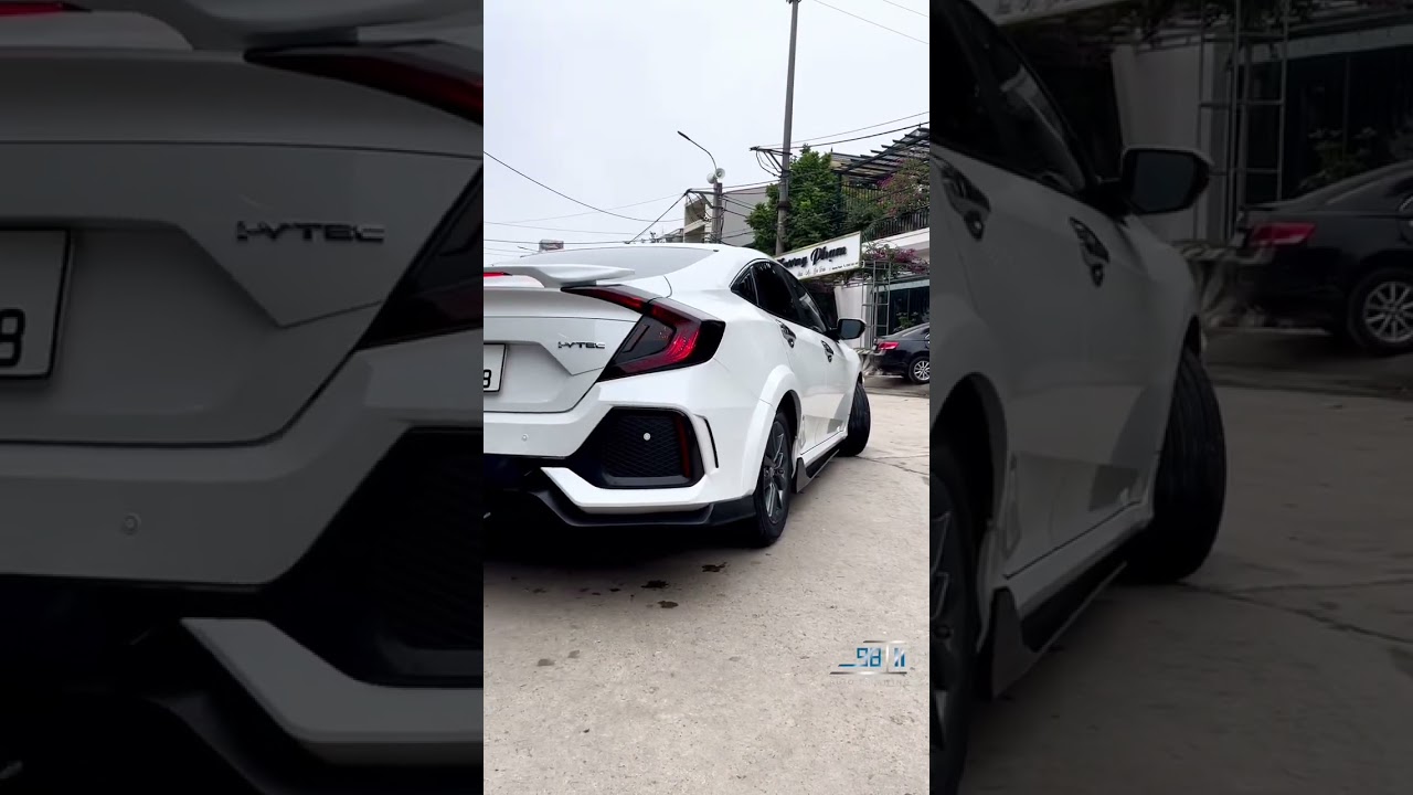 Honda Civic độ Body Kit c&oacute; nuột kh&ocirc;ng ạ 🥰 #hondacivic #autodetailing #nangcapxehoi