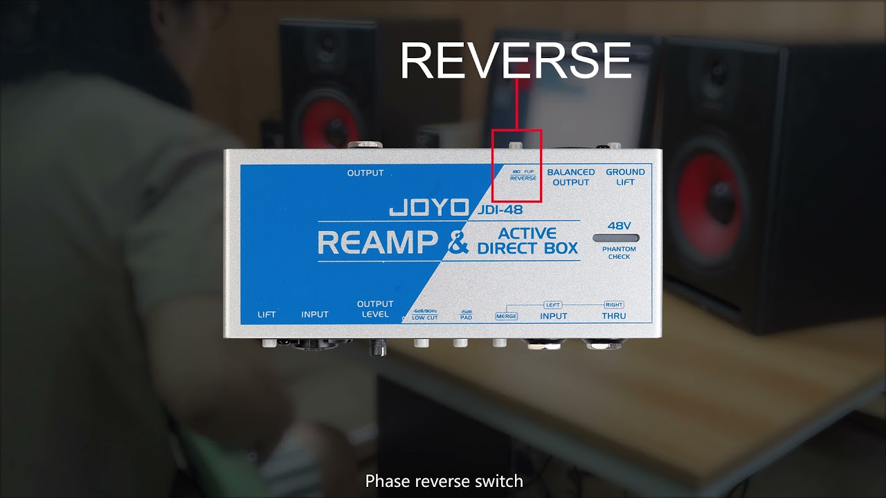 JOYO JDI-48 DI & Reamp Tutorial