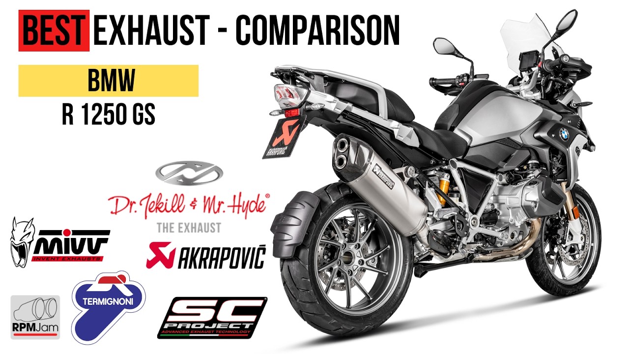 BEST Exhaust Sound - BMW R 1250 GS / Yoshimura, Mivv, SC-Project, Akrapovic