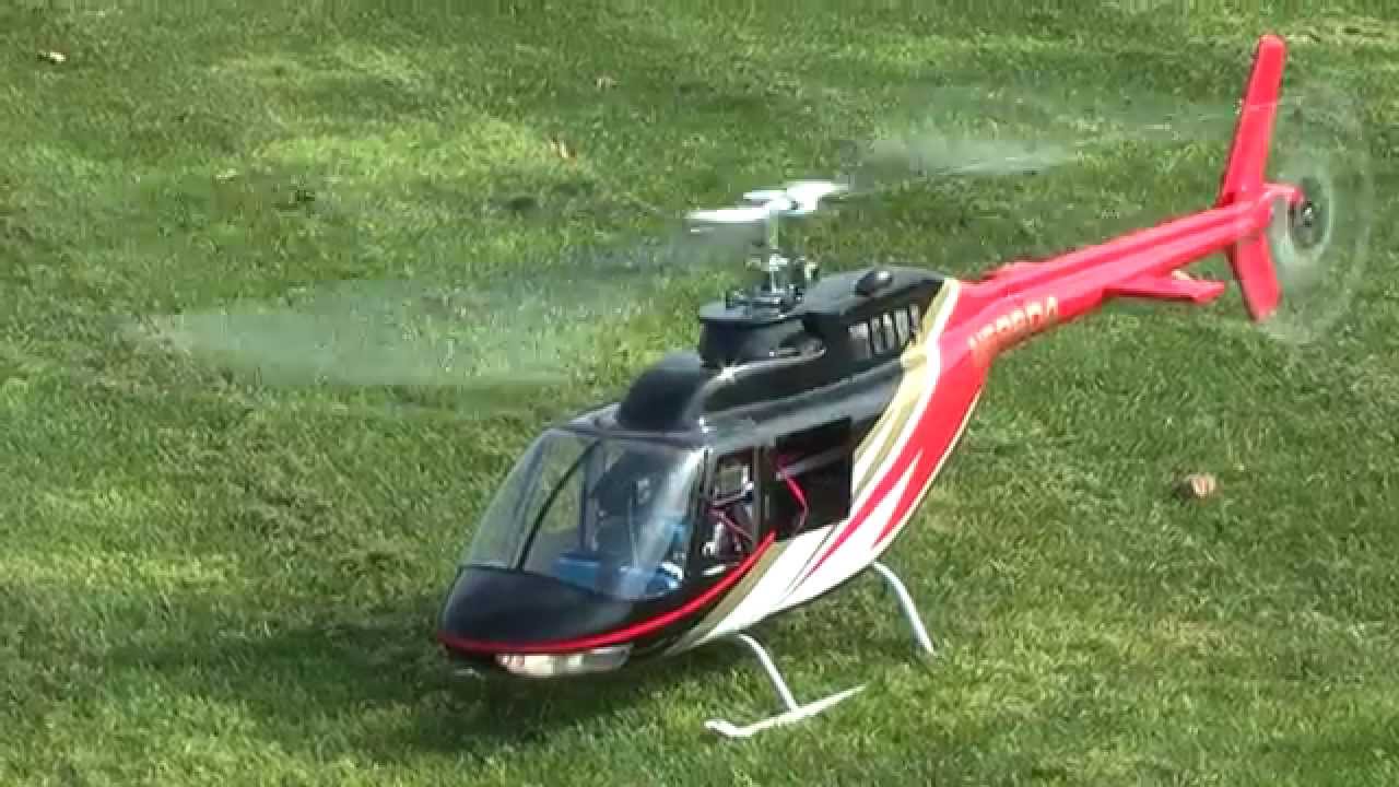 Bell- 206 Jet Ranger T- Rex 700E FBL -Erstflug- 