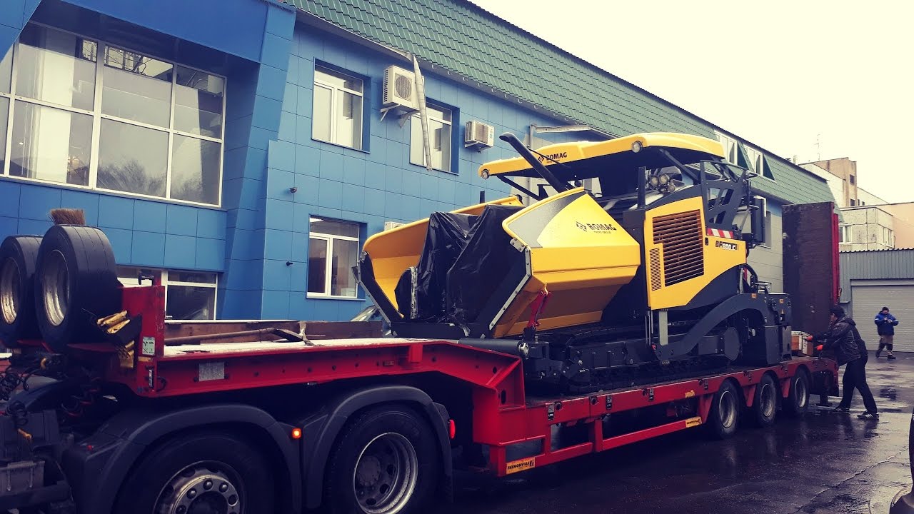 Асфальтоукладчик гусеничный BOMAG BF800 C S500 производства Германии