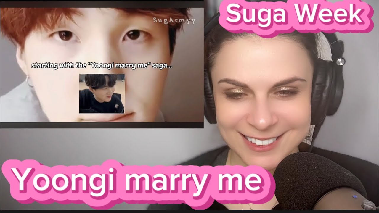 Reacting to Yoongi Marry Me Saga