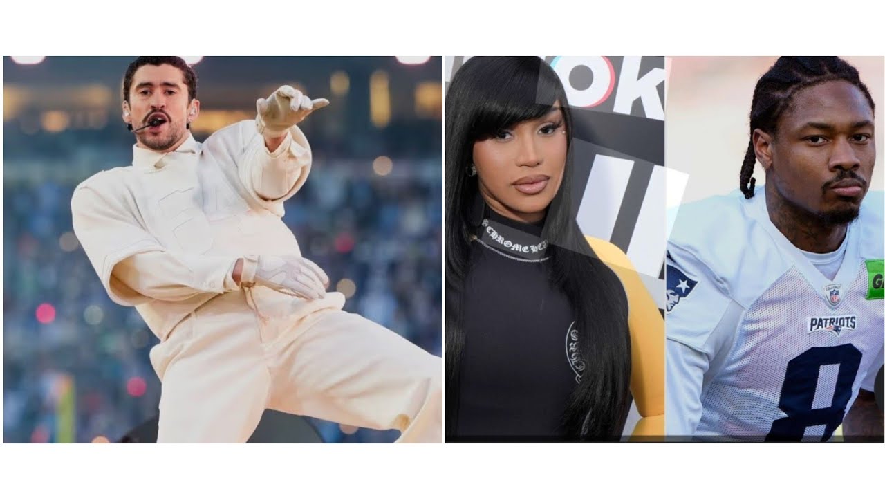🔮Bad Bunny Performance +Cardi b&Stefon Diggs Drama at The super Bowl 🏈 🔮