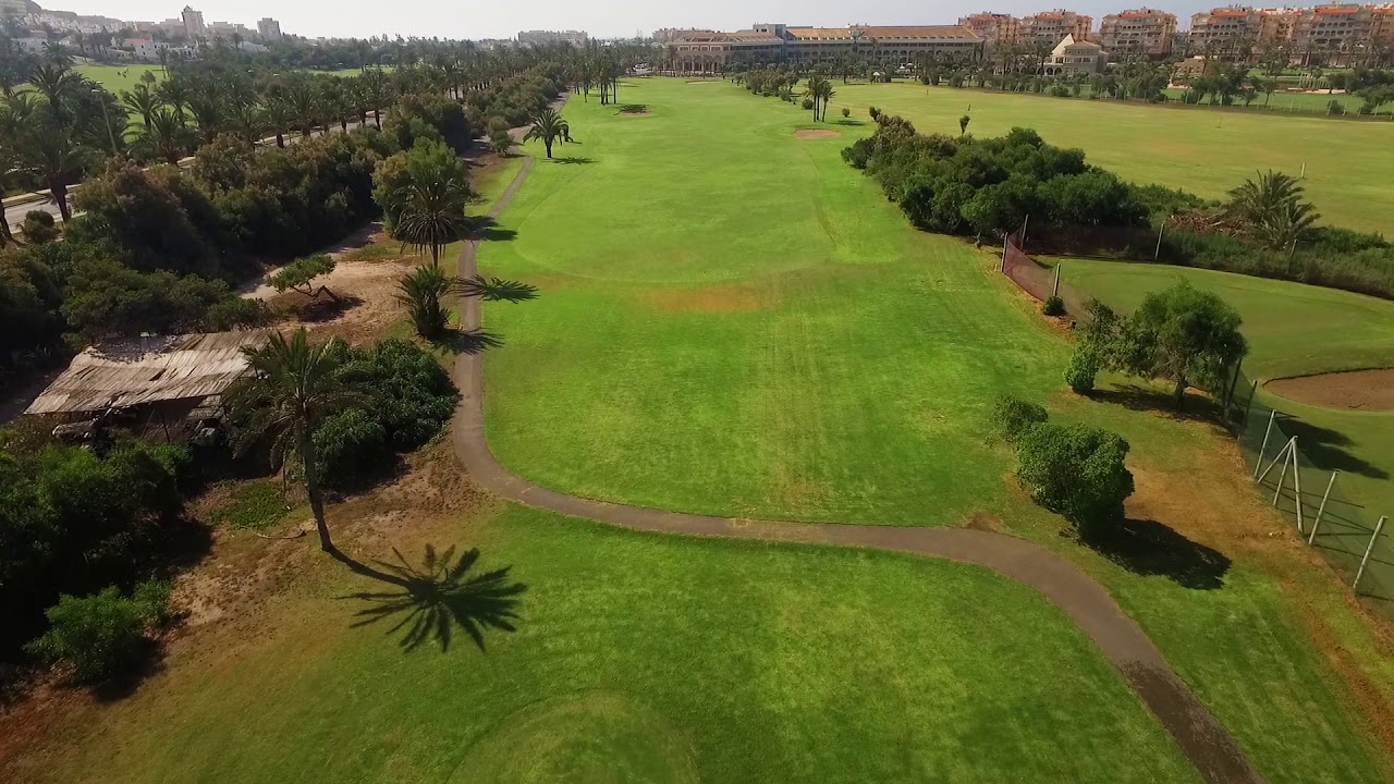 Hoyo  18 Campo de Golf Almerimar