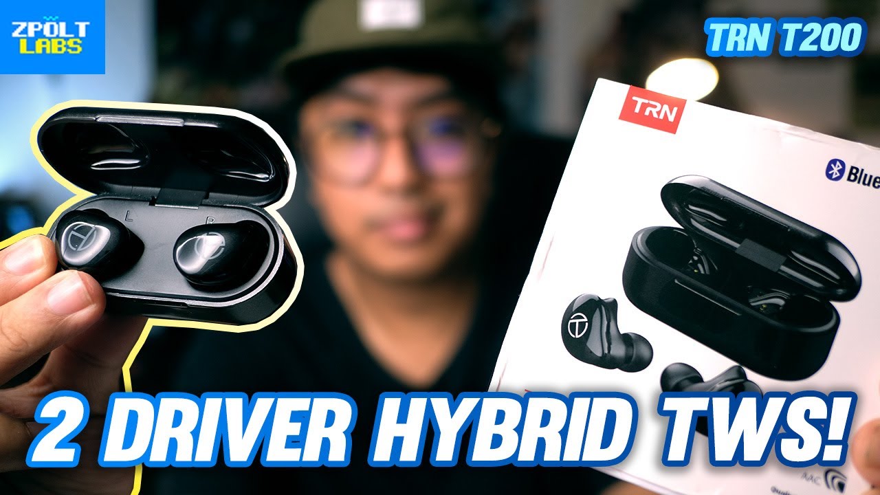 TRN T200 Review - 2-Driver HYBRID TWS! ( vs Airdots, T100, KZ E10 )