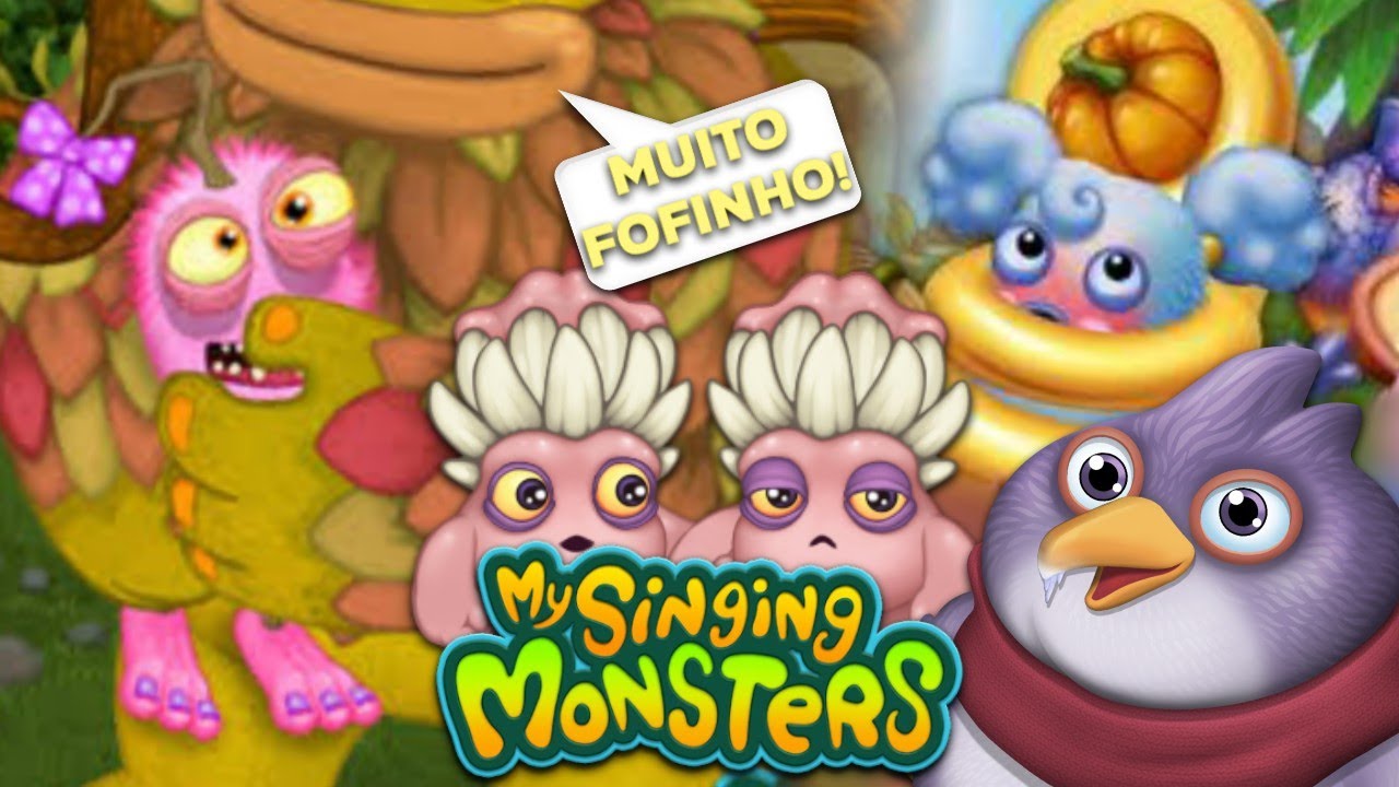 OS MONSTROS MAIS FOFOS DO MY SINGING MONSTERS!