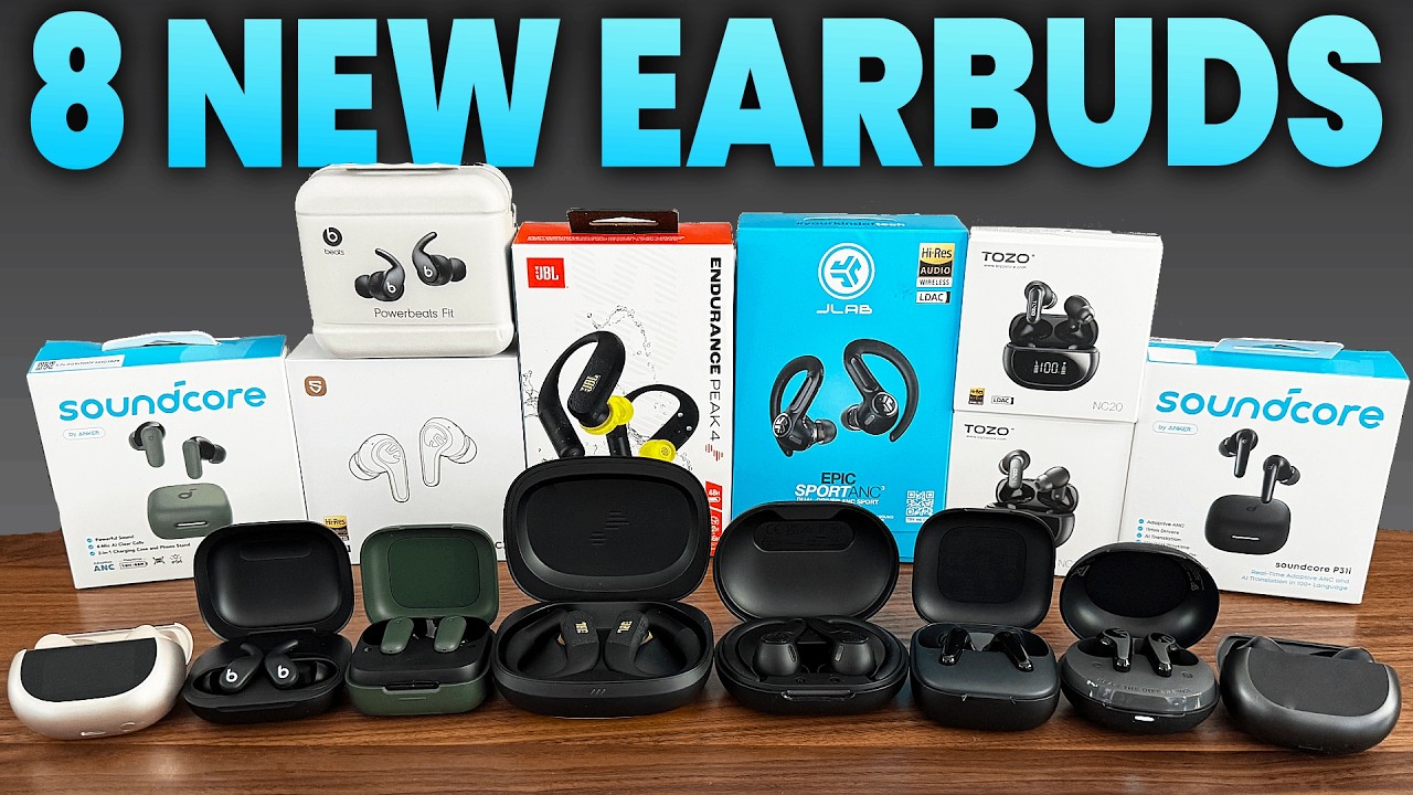 I Added 8 NEW Earbuds to my Ranking of 94!