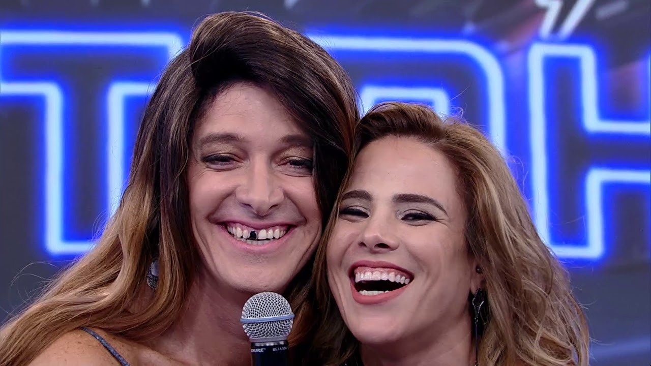 Faro vira Wanessa Camargo no Dança Gatinho