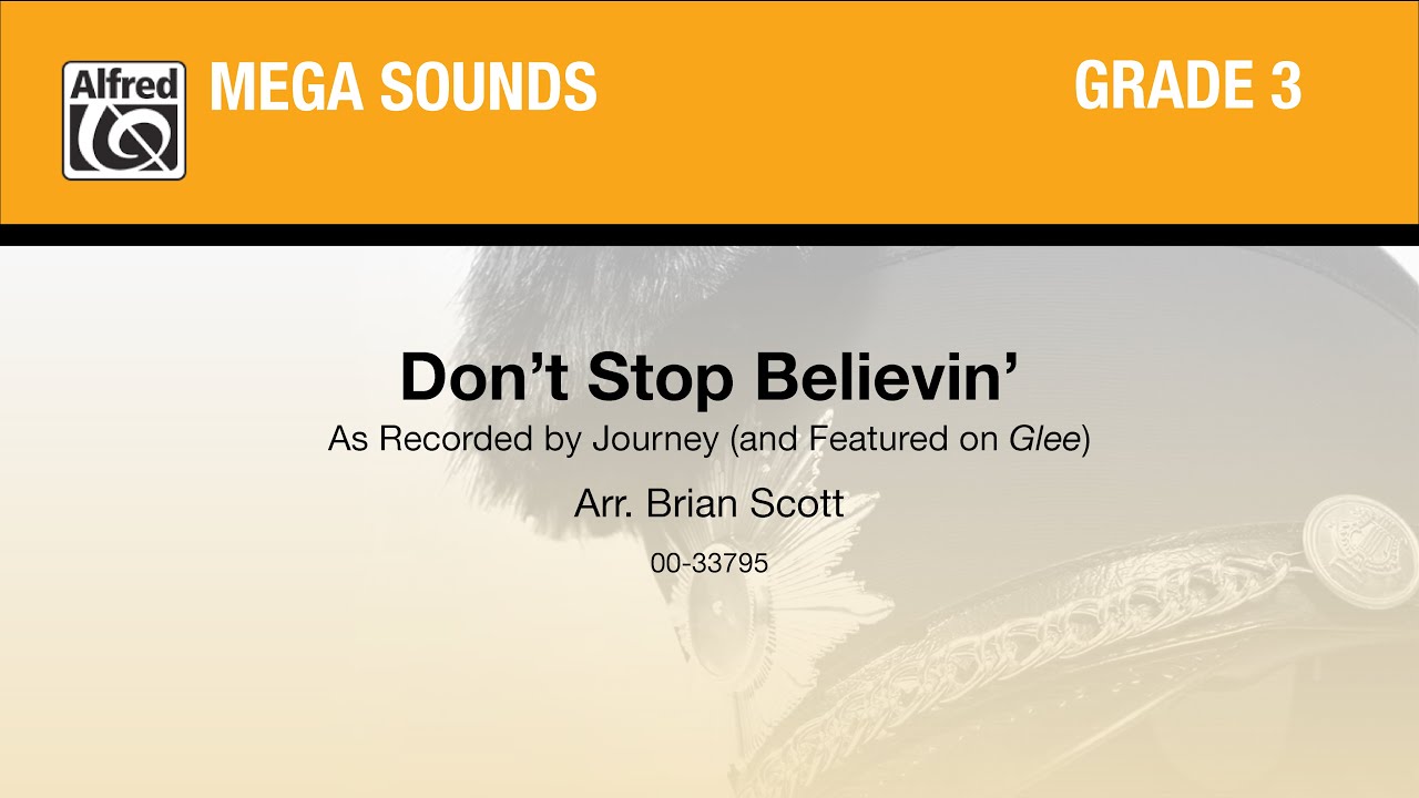 Don't Stop Believin', arr. Brian Scott - Score & Sound