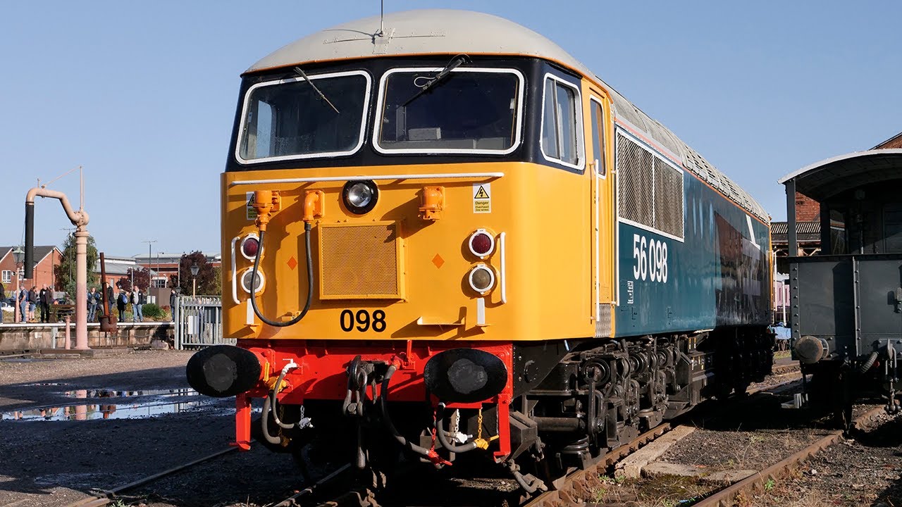 Severn Valley Railway Diesel Bash 2022 (Diesel Gala, in 4k)