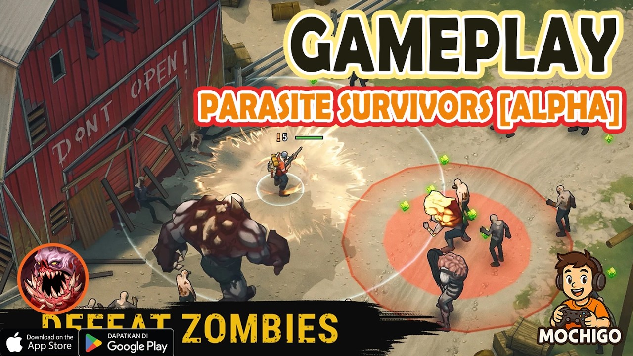 Parasite Survivors [Alpha] Gameplay - Mobile Game (Android)