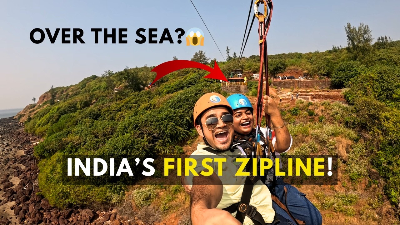 India’s First Over The Sea Zipline 😱 | রত্নাগিরি ডে ২ | খরচ, অভিজ্ঞতা ও সেরা খাবারের রিভিউ