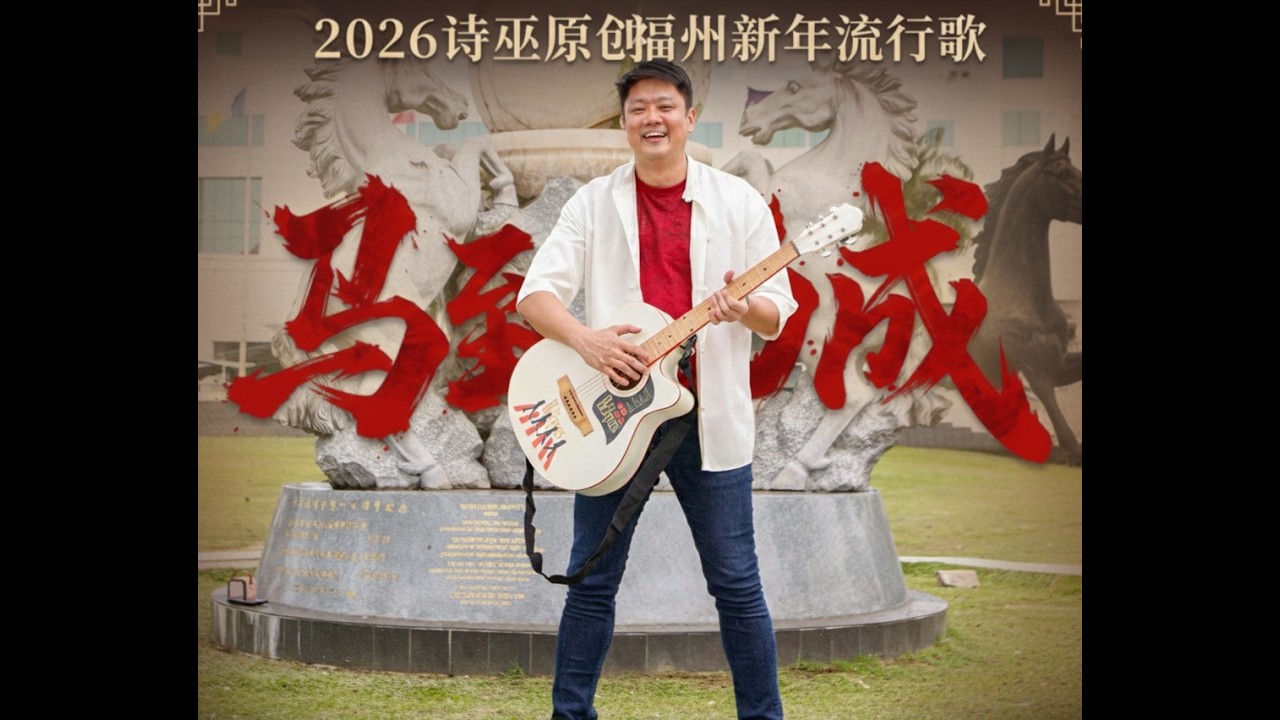 首创【2026 SIBU原创福州流行新年歌】《马到功成》Official MV (Portrait). Sibu Original Foochow CNY Song