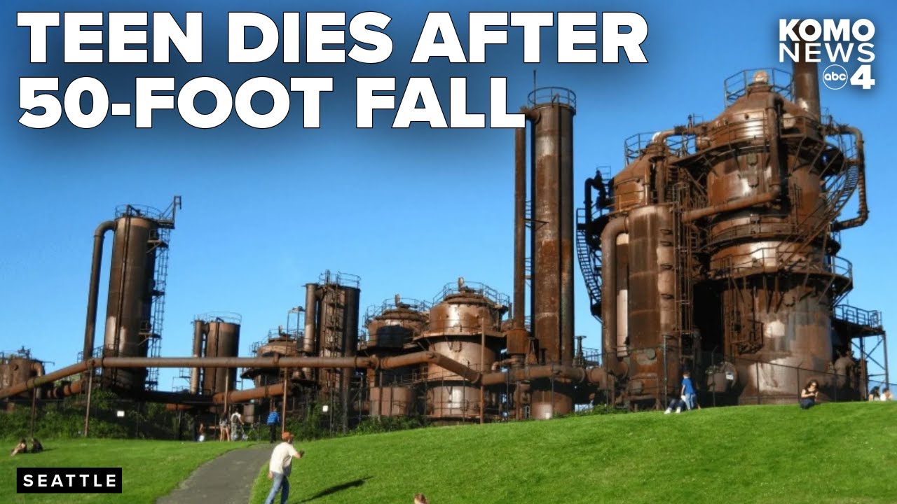 High school student dies after 50-foot fall off Gas Works Park structure during concert