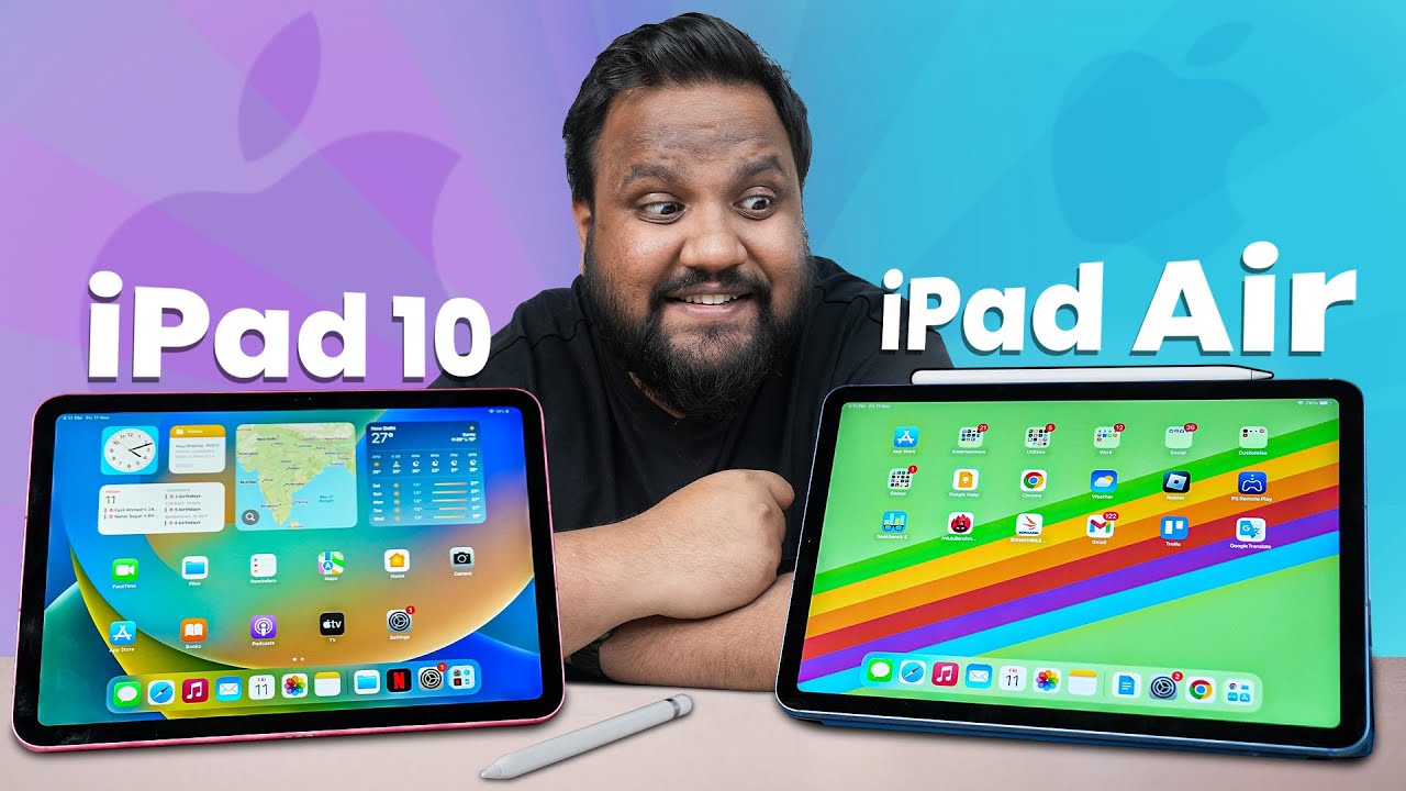 Обзор и сравнение iPad 10 с iPad Air (5-го поколения) — не покупайте неправильный iPad!
