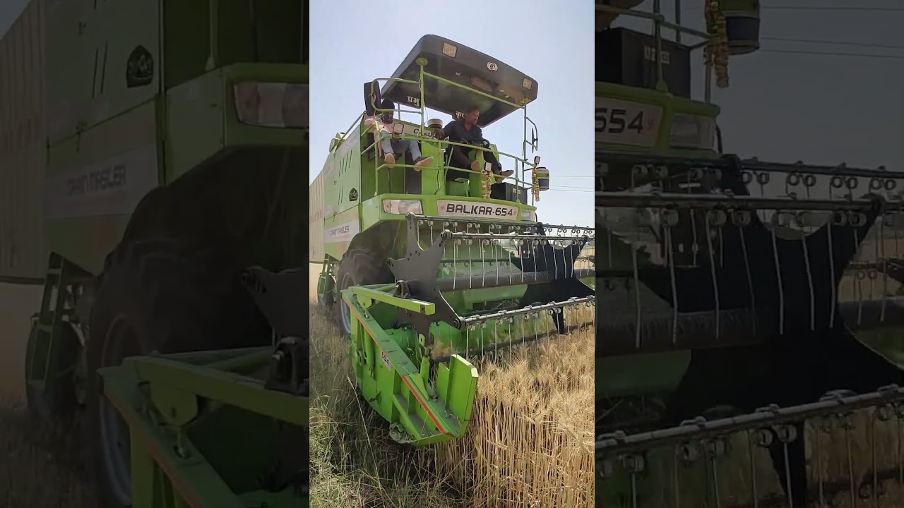 new Balkar combine harvester
