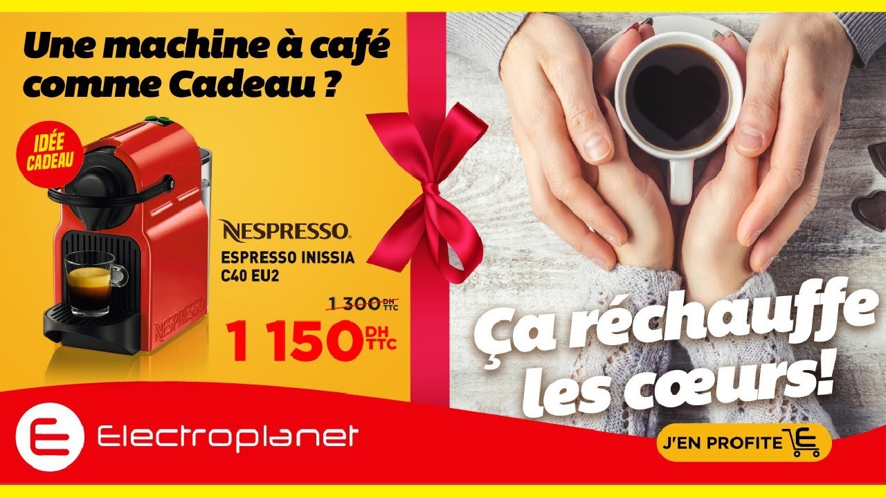 D&eacute;couvrez Les Meilleures Machines &agrave; Caf&eacute; Chez Electroplanet ,💜أفضل أسعار ماكينة القهوة  بالمغرب