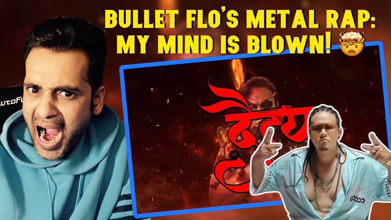 RAP MEETS METAL: Bullet Flo's New Track is INSANE Daitya – Bullet Flo | Official Lyrics Video