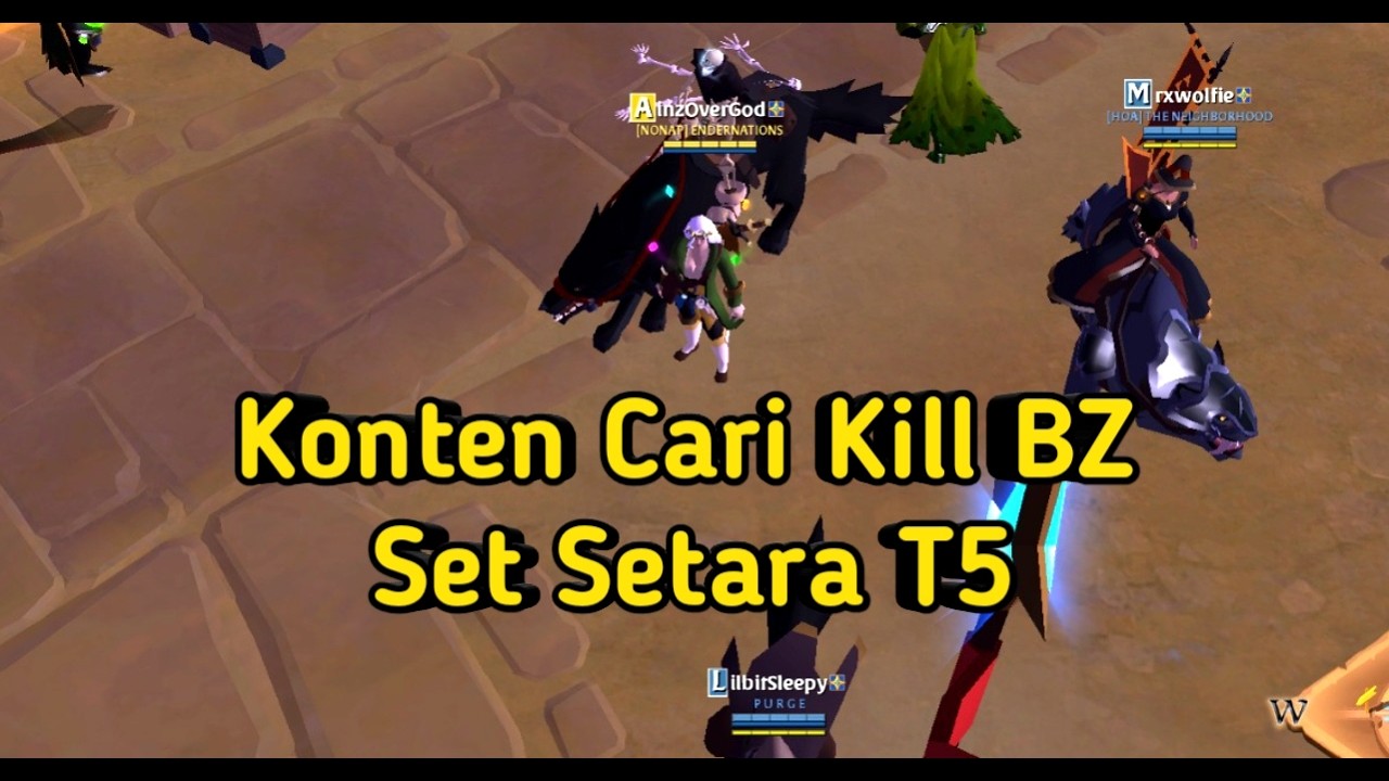 Konten Cari Senang - Senang Sini Yang Mau ikut || Albion Online