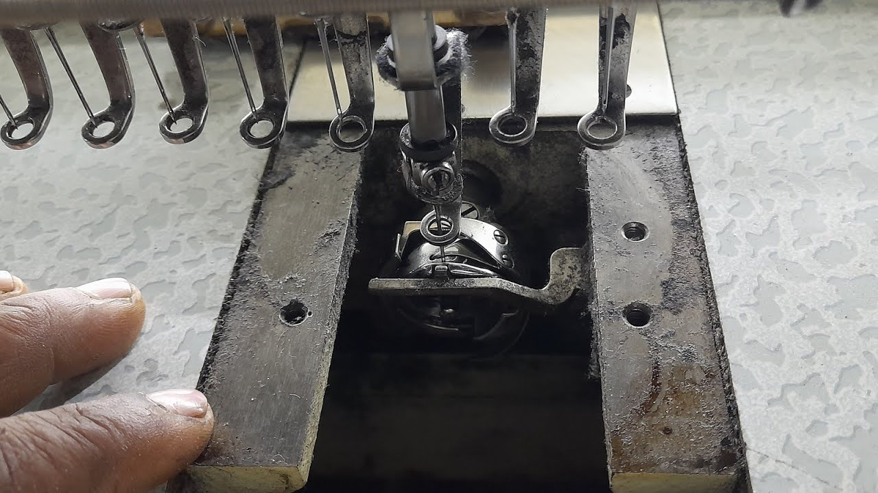 embroidery machine ka satal kaise bandhe
