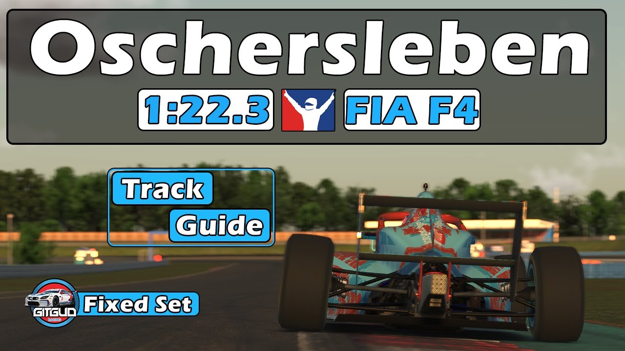 iRacing F4 Motorsport Arena Oschersleben Track Guide - 1:22.3 - 2024 Season 3