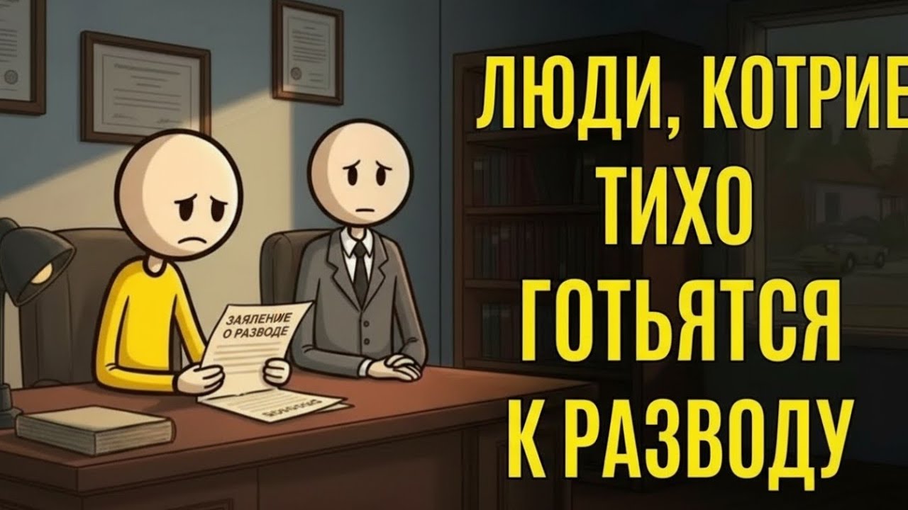 Психология людей, которые втайне готовятся к разводу.