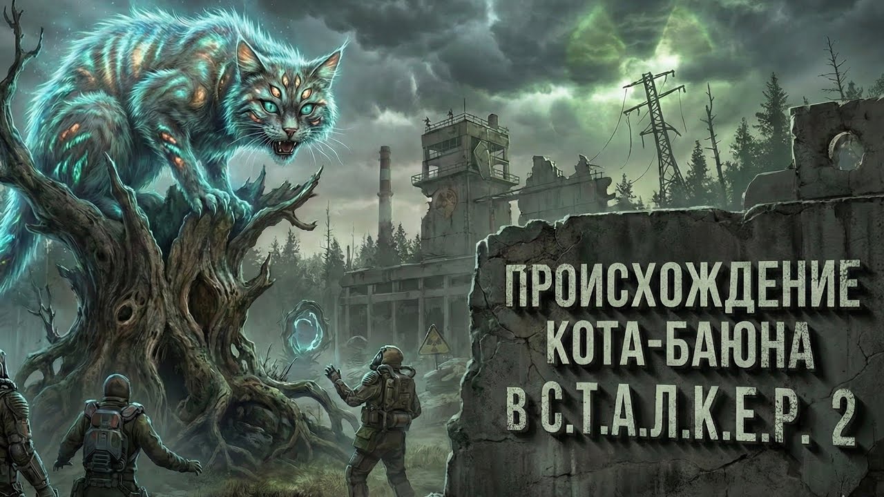 Происхождение Кота-Баюна в Сталкер 2 Сердце Чернобыля 