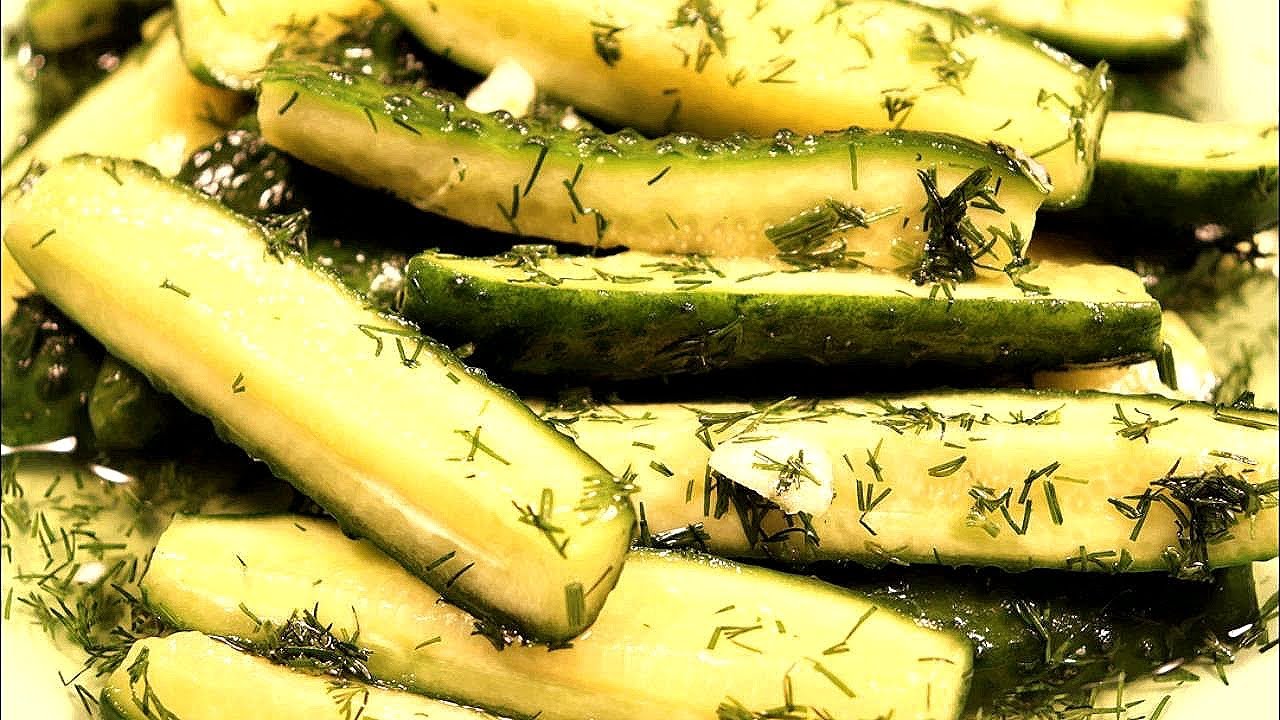 🥒 Экспресс-рецепт!!! МАЛОСОЛЬНЫЕ ОГУРЦЫ за 2 часа в пакете в вакууме 🥒Salted cucumbers in a vacuum