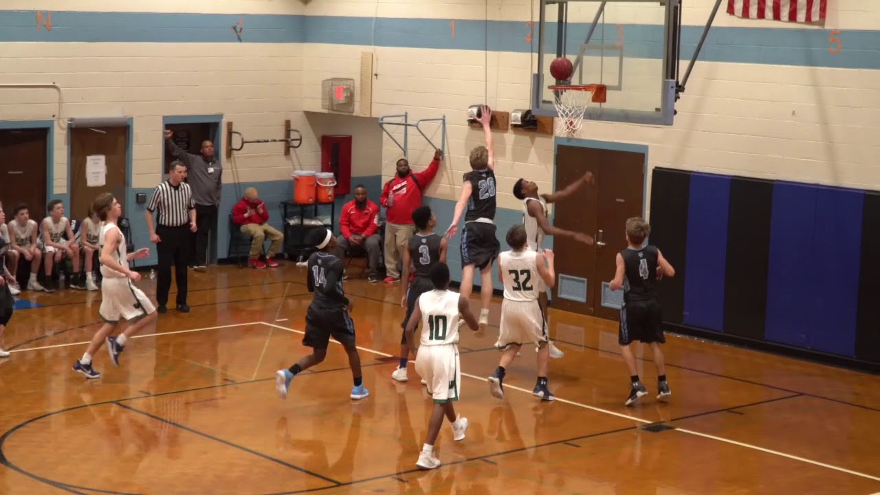 2-8-18 Union County Middle School Semi-Finals: Weddington 47 - Piedmont 33