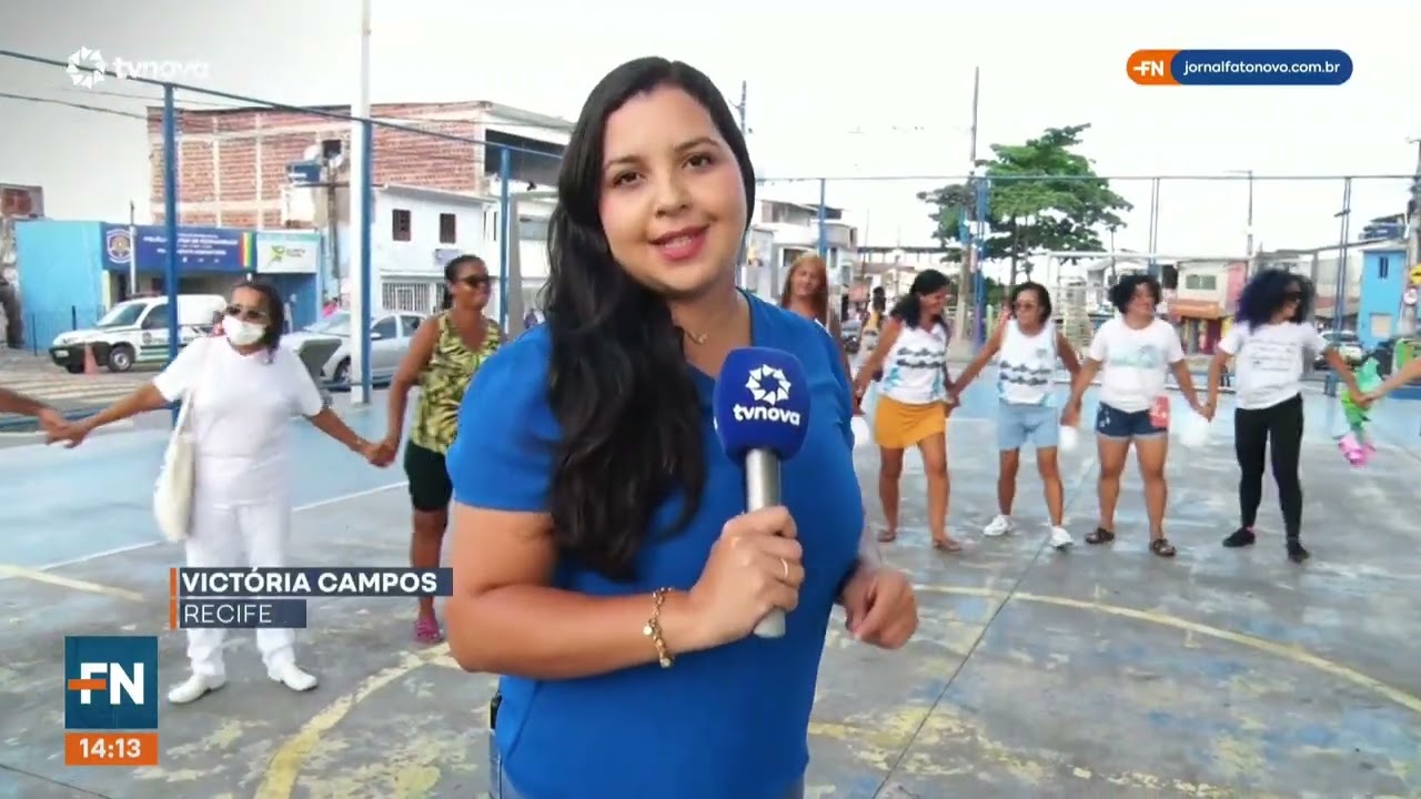Seresta do CERVAC no Morro da Conceição chama atenção para violência contra mulheres | #FatoNovo