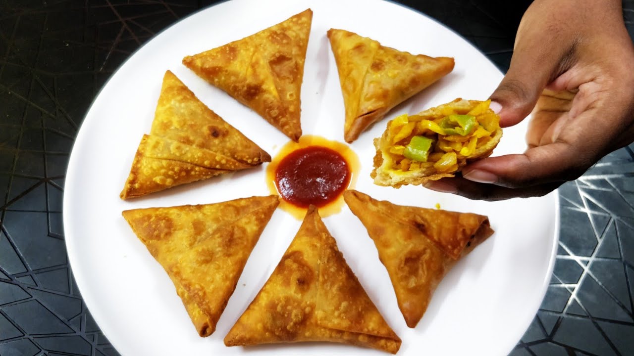Onion Samosa Recipe | Samosa Recipe | Street Style Onion Samosa | How to make Samosa at Home