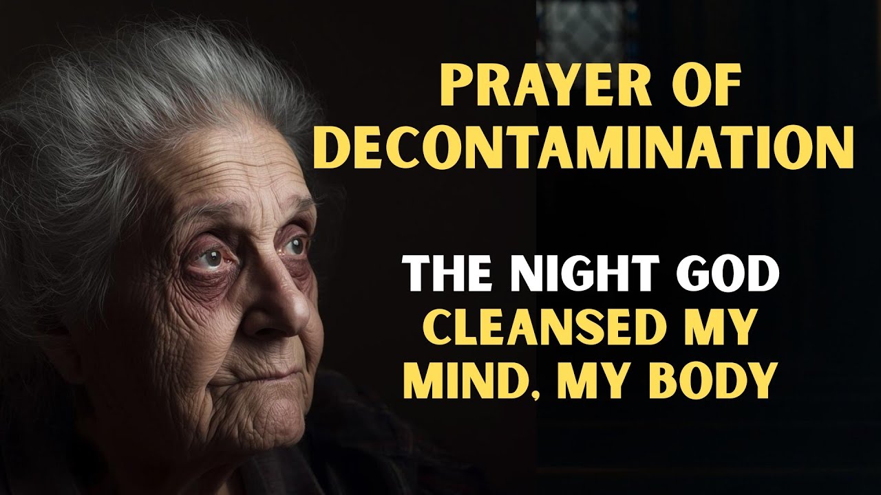PRAYER OF DECONTAMINATION The Night God CLENSED MY MIND My Body and Everything That Wasn’t From Him