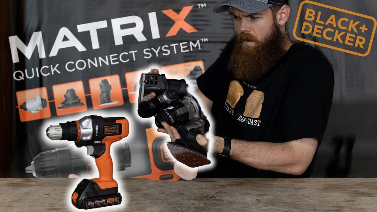 Это последняя дрель, которая вам когда-либо понадобится? | Система Black & Decker Matrix