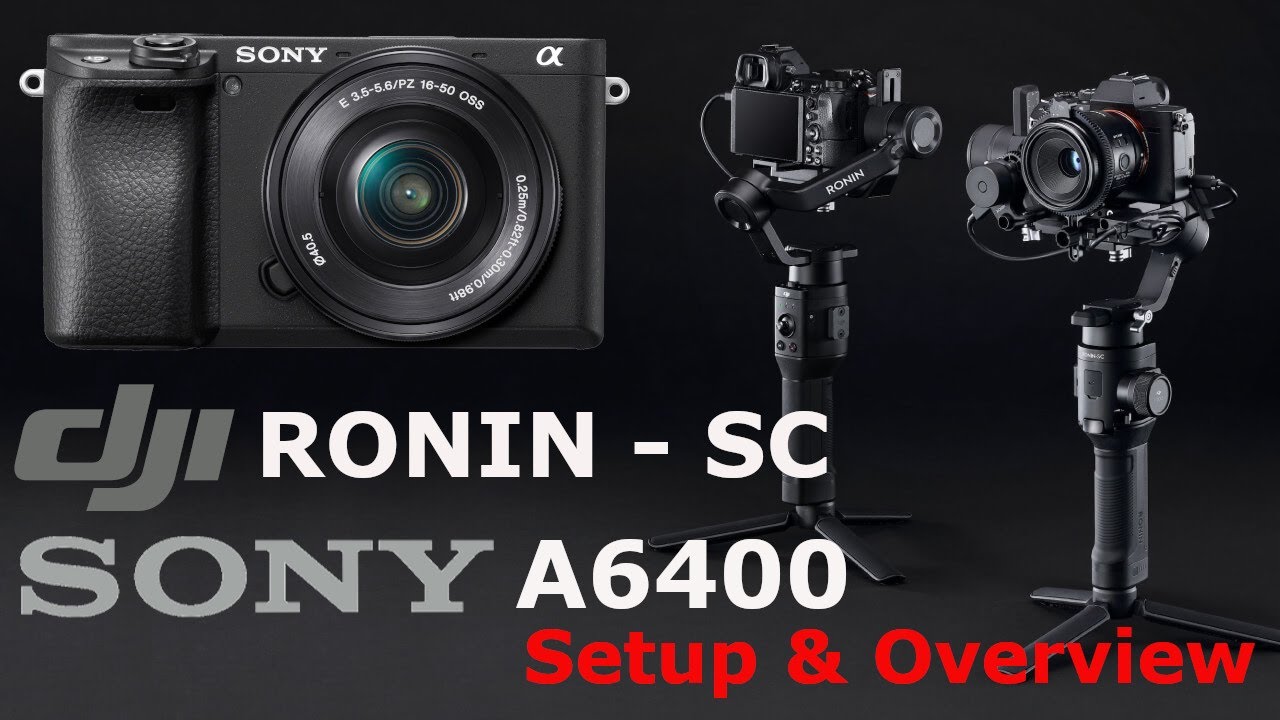 Демонстрация настройки, балансировки и активного трекинга DJI Ronin SC — Sony A6400 18–105 мм