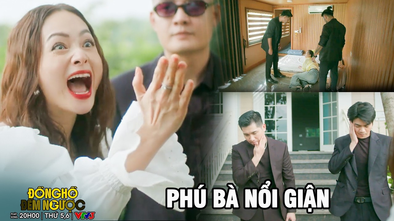 ĐỒNG HỒ ĐẾM NGƯỢC - TẬP 13 | Phú bà PHÁT ĐIÊN khi biết tin con mồi của mình đã trốn thoát