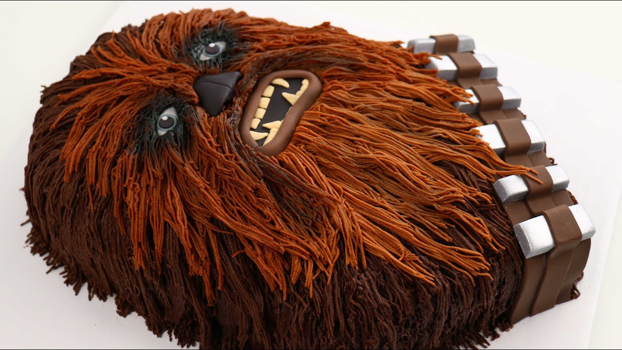 Chocolatey Chewbacca CAKE - STAR WARS:The Last Jedi