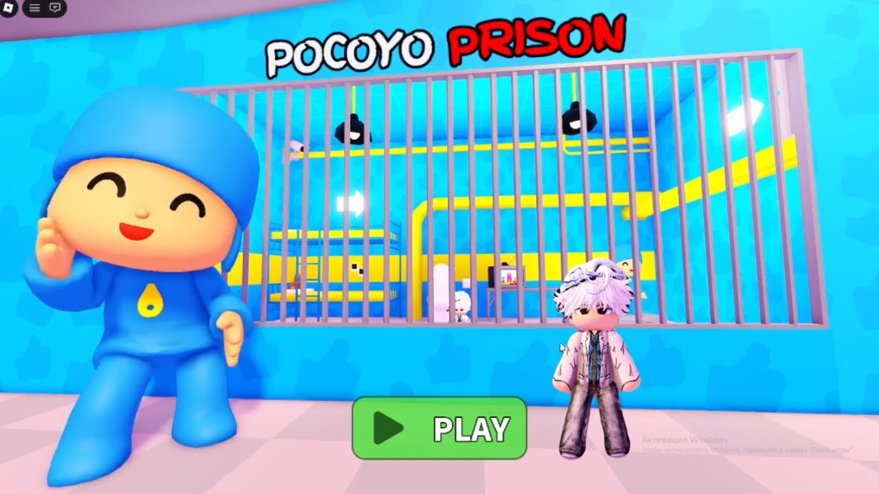 POCOYO PRISON RUN! 🚨 Obby Escape | Roblox Gameplay