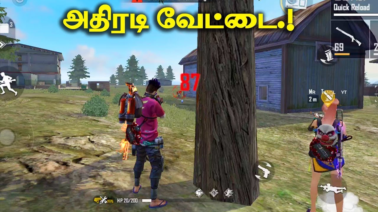 🔥Free Fire Attacking Squad Ranked GamePlay Tamil😎|Win All Ranked Match|Tips&TRicks Tamil