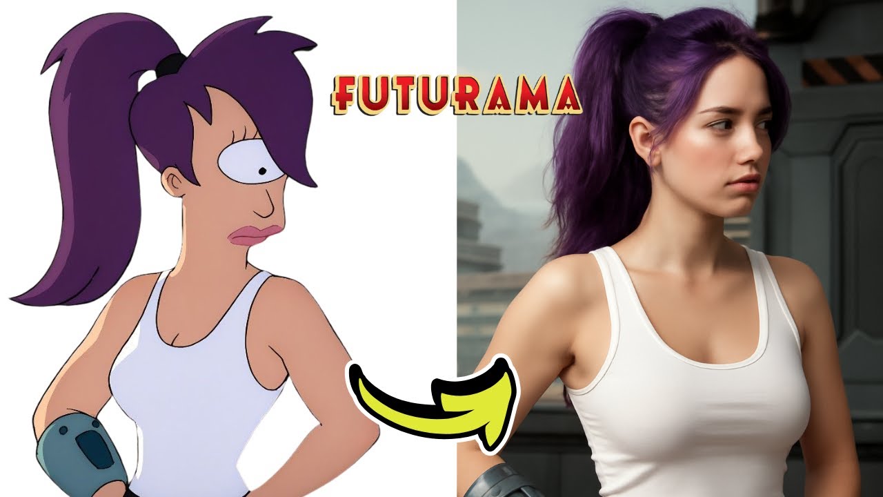Futurama Characters in Real Life! (GPT 4o AI)