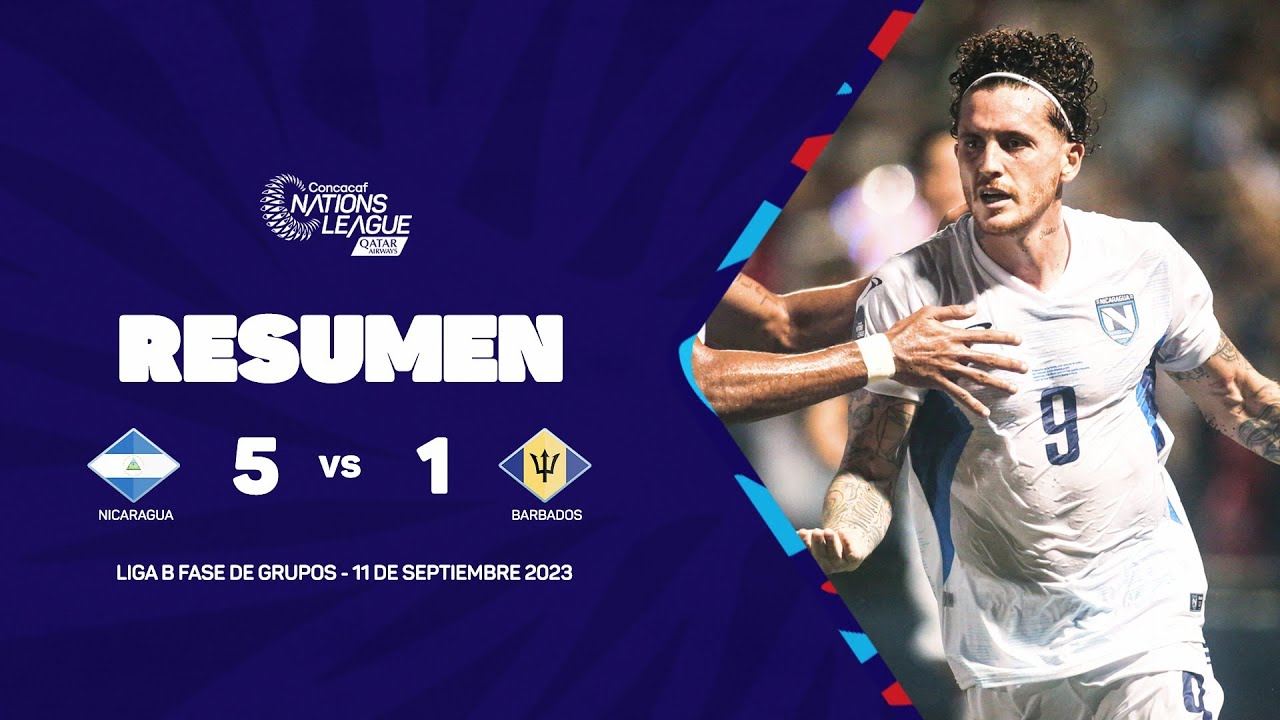Resumen | Nicaragua vs Barbados | 2023/24 Concacaf Nations League