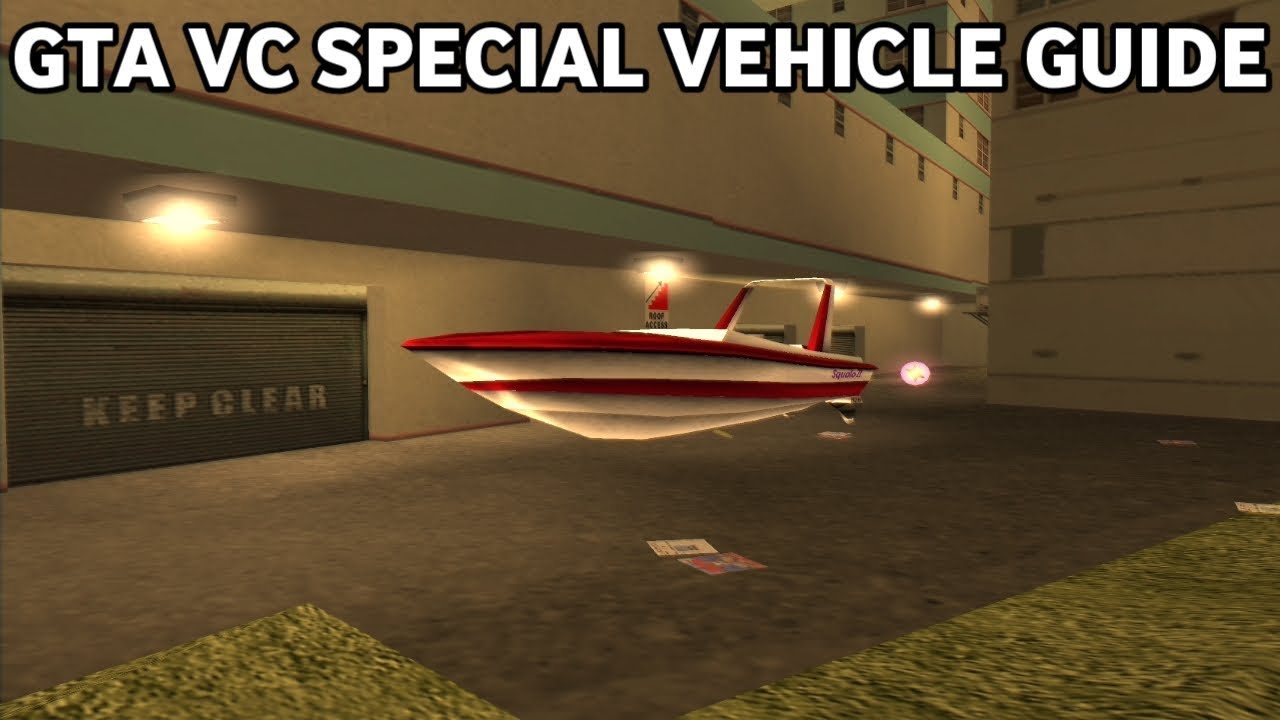 GTA Vice City - Obtaining DP/EP/FP Squalo