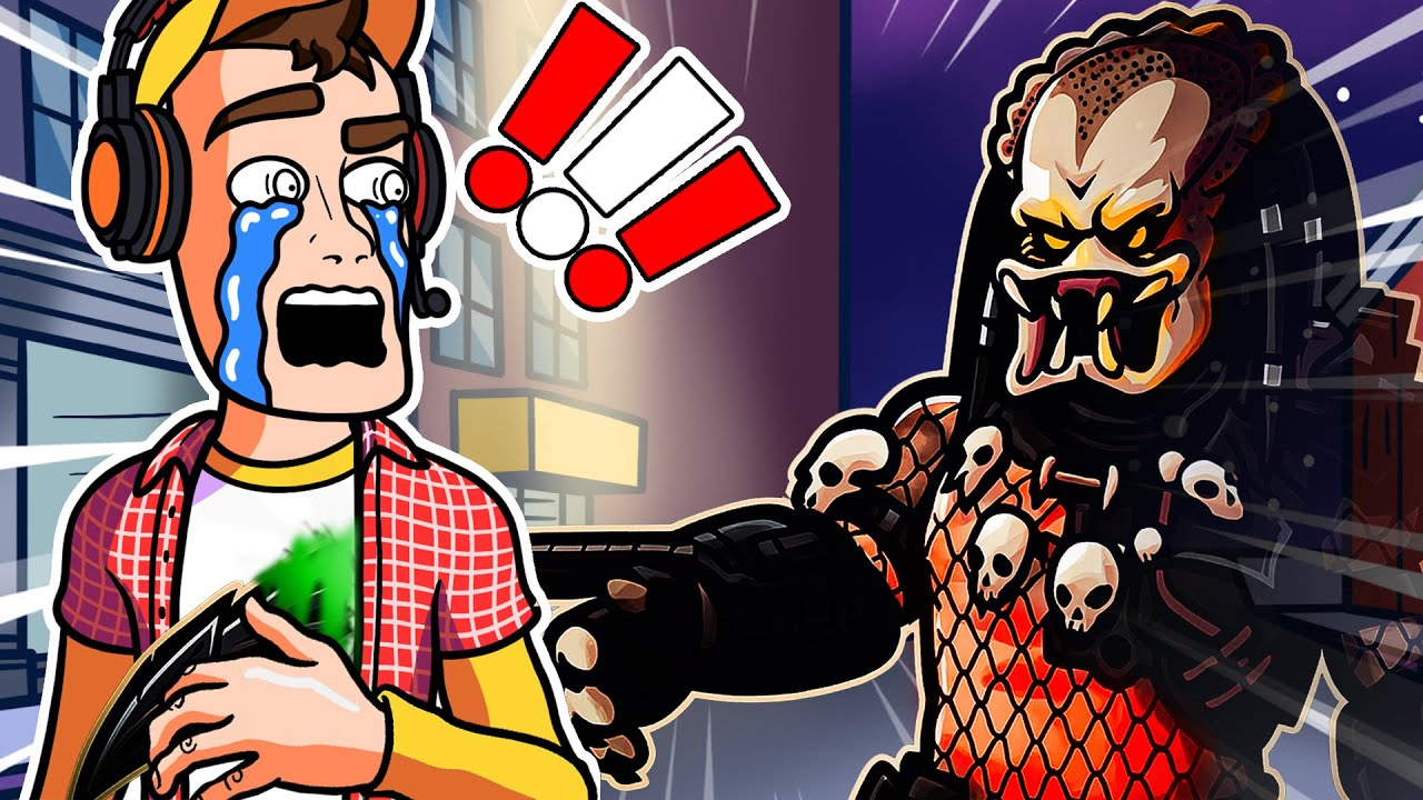Three Best Friends Get Attacked by an ALIEN PREDATOR?! (Garry's Mod)