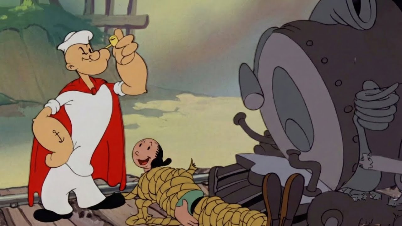 When Olive Falls in Love with Superman 💪🦸‍♂️ | Popeye Cartoon Memories 🌊 