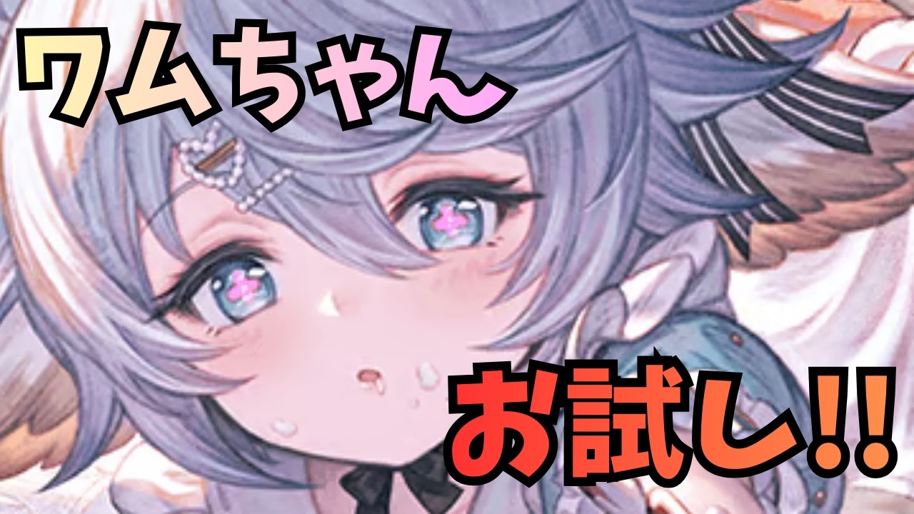 とりあえずカワイイのは確定!!『バレンタインワムデュス』お試ししてきた#グラブル攻略 #グラブルバレンタインワムデュス