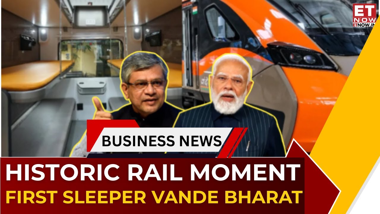 Historic Moment! PM Modi Flags Off India’s First Vande Bharat Sleeper | Railways Create History
