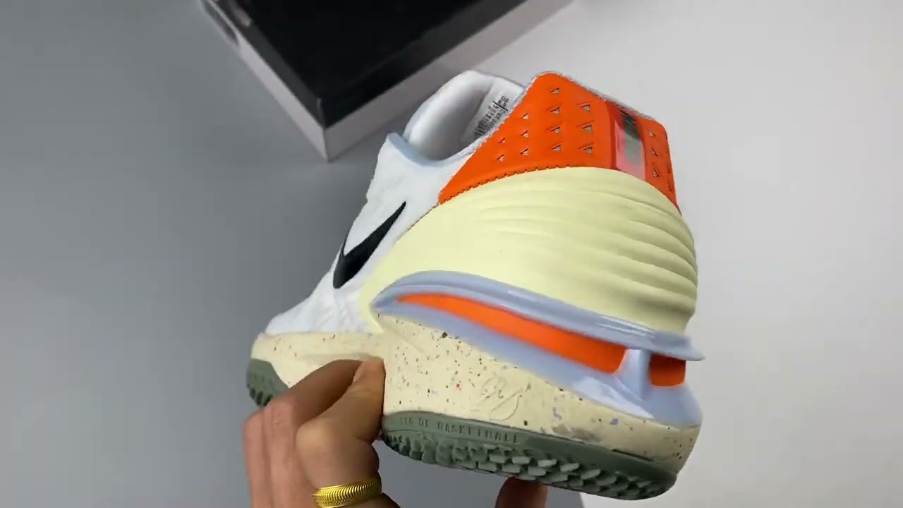 Nike Air Zoom GT Cut 2 White Black Ice Blue Orange