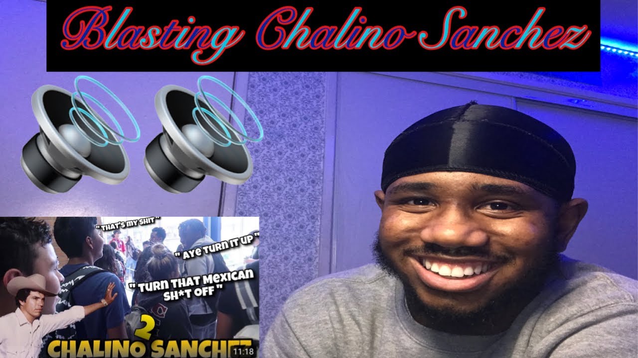 Blasting Chalino Sanchez in school hallways pt. 2 (Reaction)