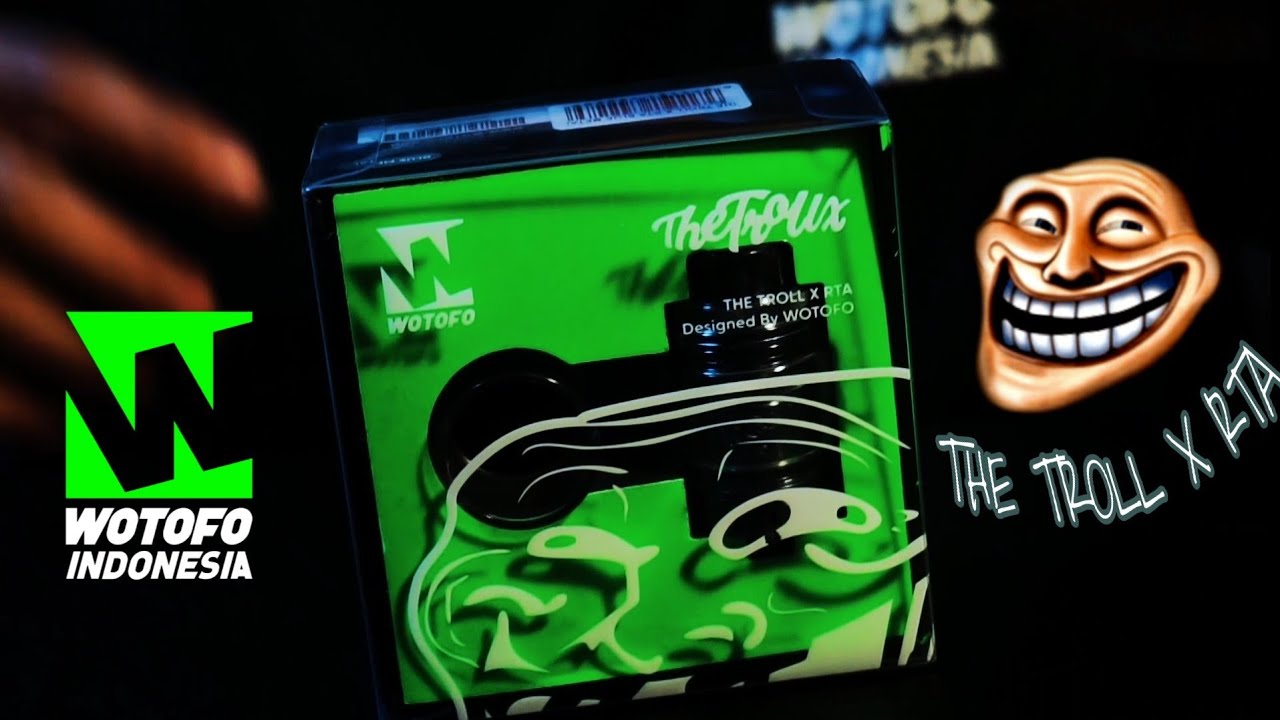 THE TROLL X RTA | RTA paling enak di tahun 2021 | by wotofo