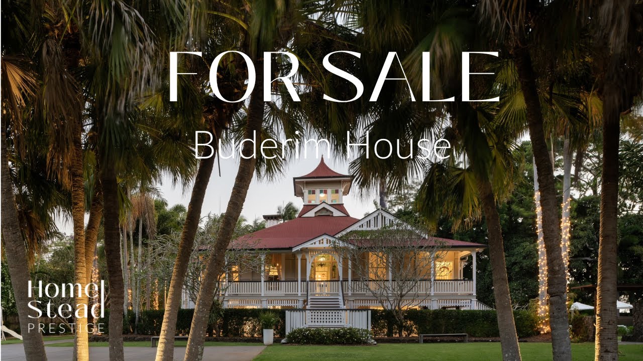 Buderim House. The Sunshine Coast's most iconic homestead.